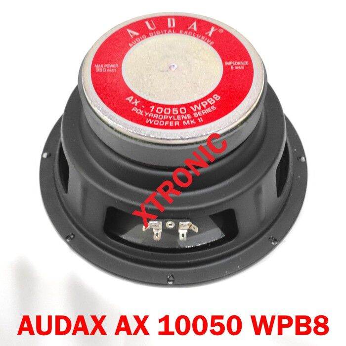 Ax Wpb Speaker Audax Inch Woofer Ax Speaker Inch Ori