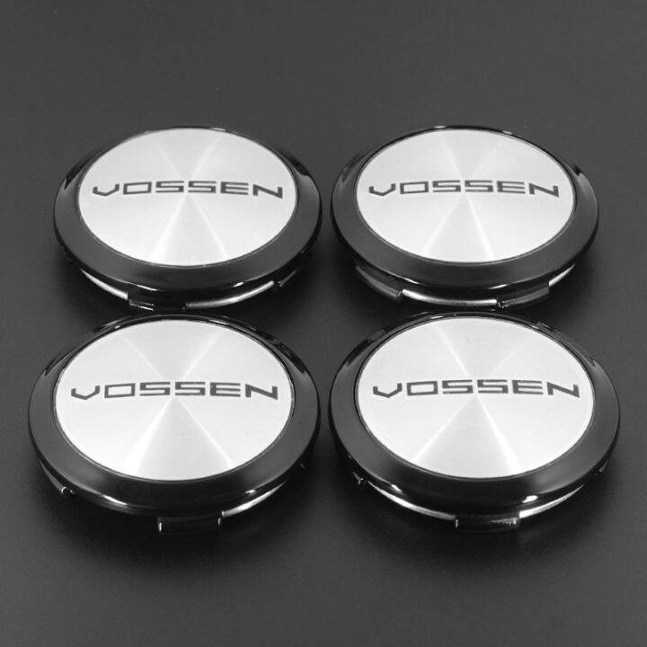 Auto Parts 4pcs 64MM With Aluminum Logo For VOSSEN Car Wheel Center Hub