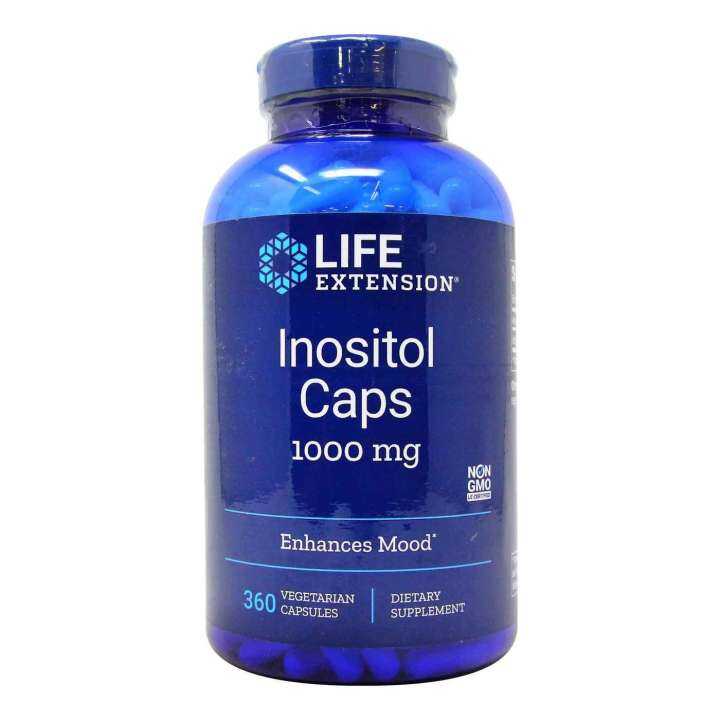 Life Extension Inositol Caps Mg Vegetarian Capsules