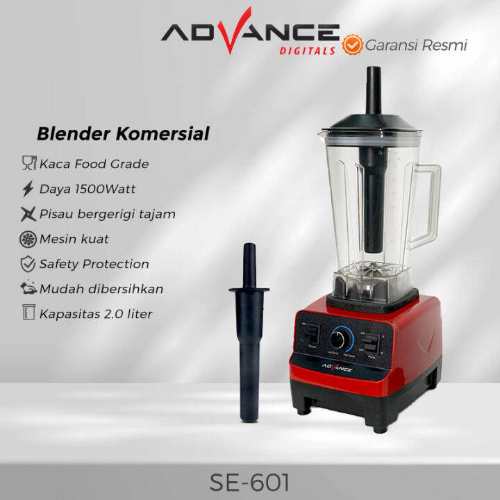 Advance Commercial Heavy Duty Blender Blender Komersil Pengolah Es