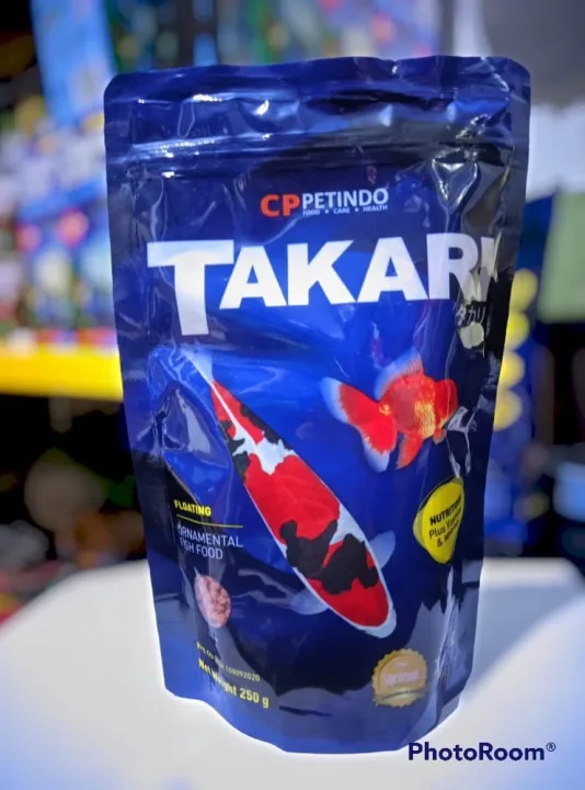 Takari Blue Floating Type Gram Pakan Pellet Pelet Makanan Ikan Koi