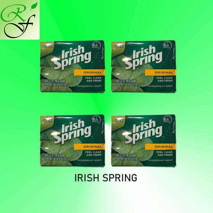 Irish Spring Deodorant Soap Bar Green Lazada Ph