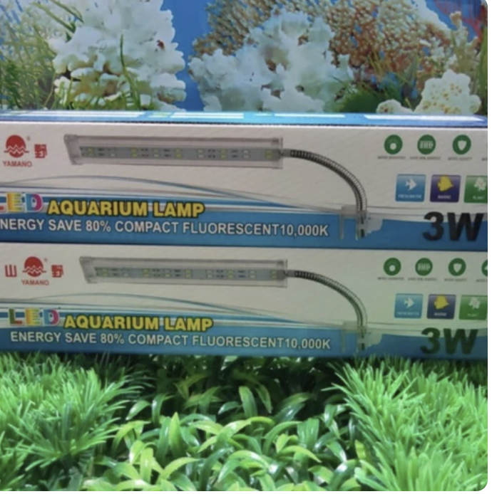 Lampu Jepit LED Aquarium Aquascape Yamano 3 W 6W Lazada Indonesia