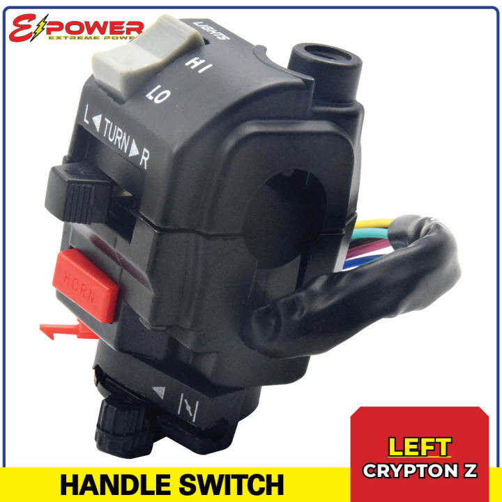 Yamaha Crypton Z E Power Motorcycle Handle Control Switch Left Right