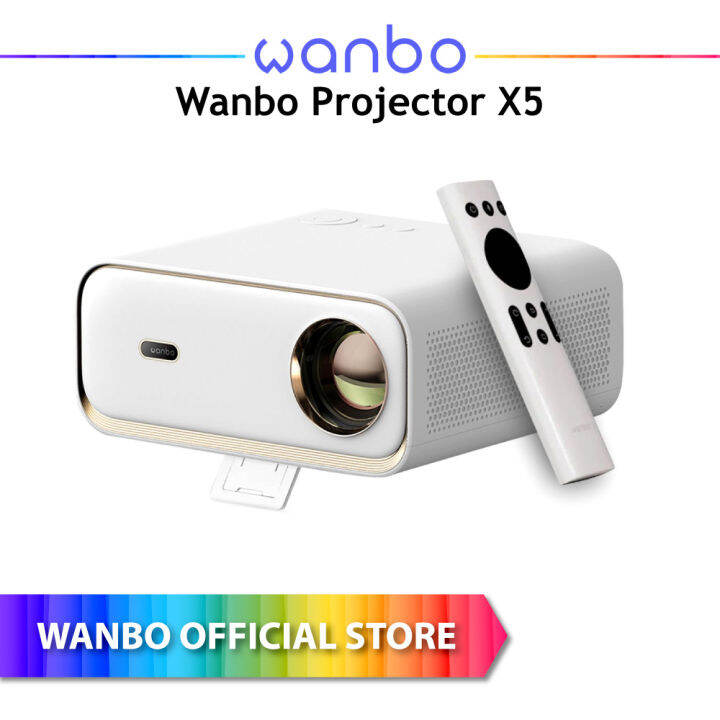 Wanbo Projector X5 1100 ANSI Lumens Native1080P Android 9 0 Auto