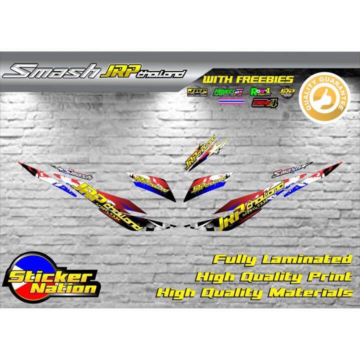 Ready Stock Suzuki Smash 115 Stock Decal JRP Design Lazada PH