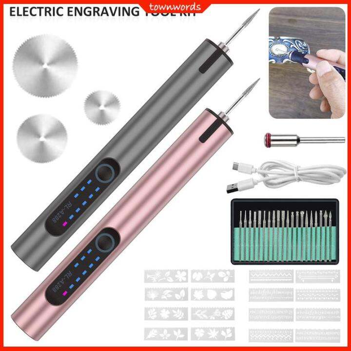 Cordless Micro Carving Pen Electric Engraving Pen Cordless Adjustable