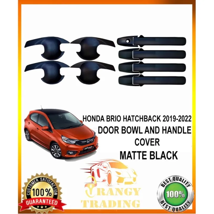 Honda Brio Hatchback 2019 To 2022 Door Bowl And Handle Cover Matte