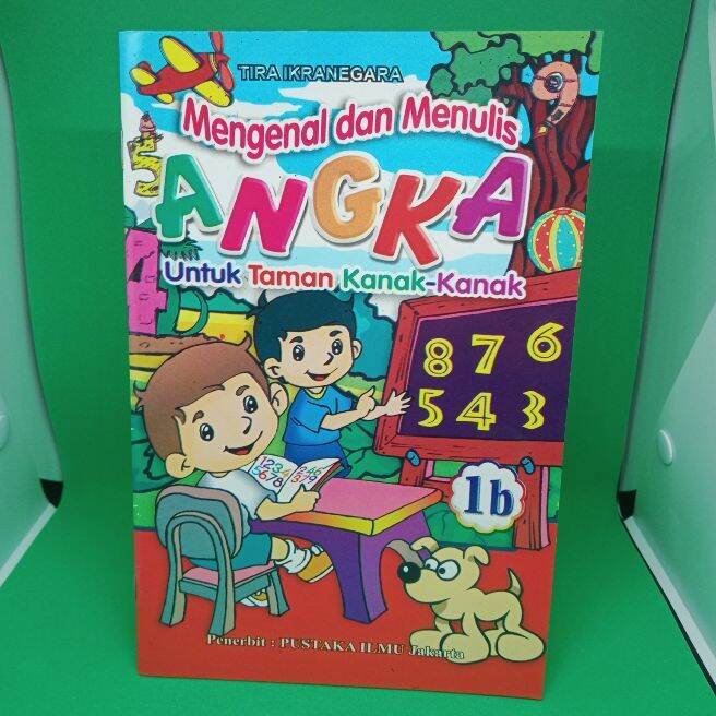 Buku Mengenal Dan Menulis Angka 1B 32 Halaman 1525cm Lazada Indonesia