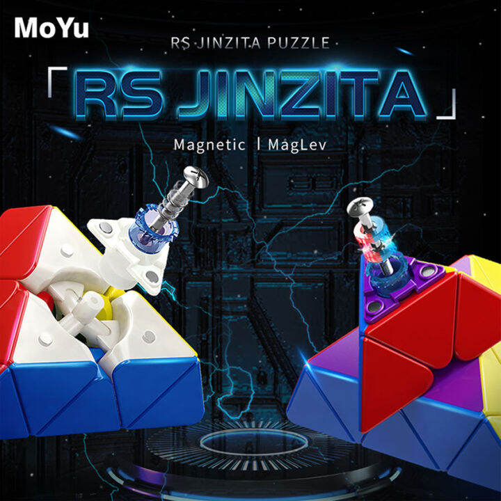 Moyu Mofang Jiaoshi Rs Pyraminx M X Magnetic Spring Maglev Speed