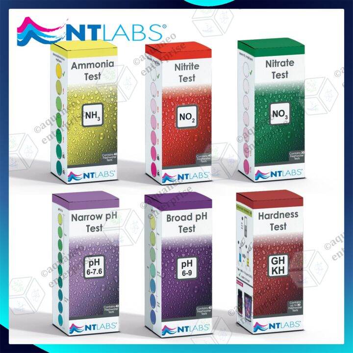 Nt Lab Ammonia Nitrite Nitrate Ph Gh Kh Hardness Test Freshwater