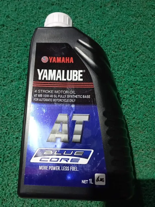 YAMAHA YAMALUBE AT BLUE CORE 4 STROKE MOTOR OIL 1L Lazada PH