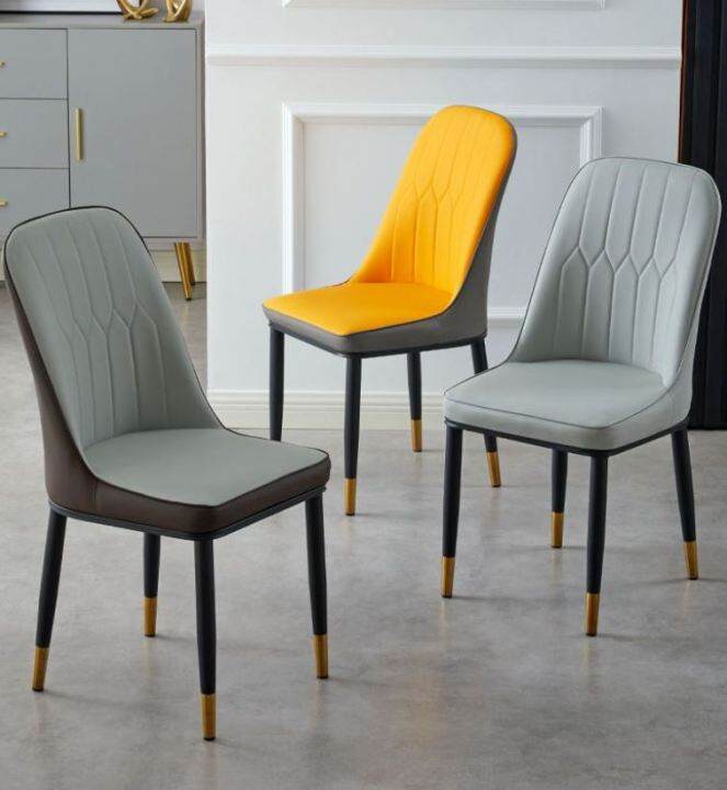 Yali Home Chairs Nordic Style Light Luxury Dining Chairs Modern