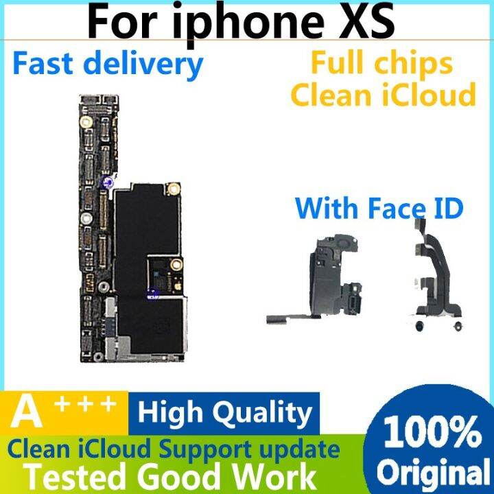 Original Free Icloud For Xs Max Motherboard With Face Id Gb