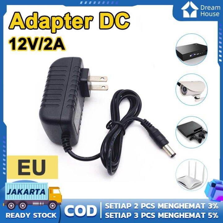 Dalam Stok Dikirim Dari Jakarta Sakelar Adaptor V Dc Output Adaptor