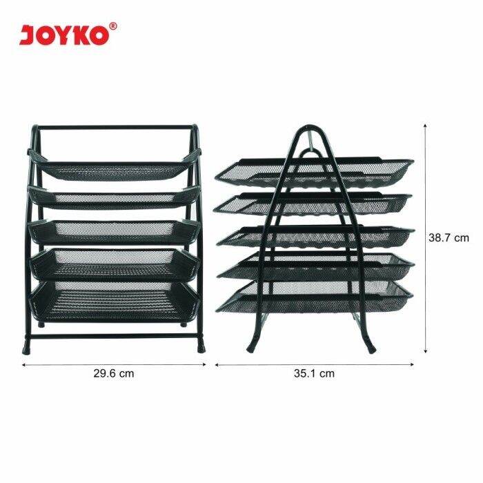 Joyko Document Tray Tier Rak Kertas Dokumen 5 Susun TIngkat Besi DT 41