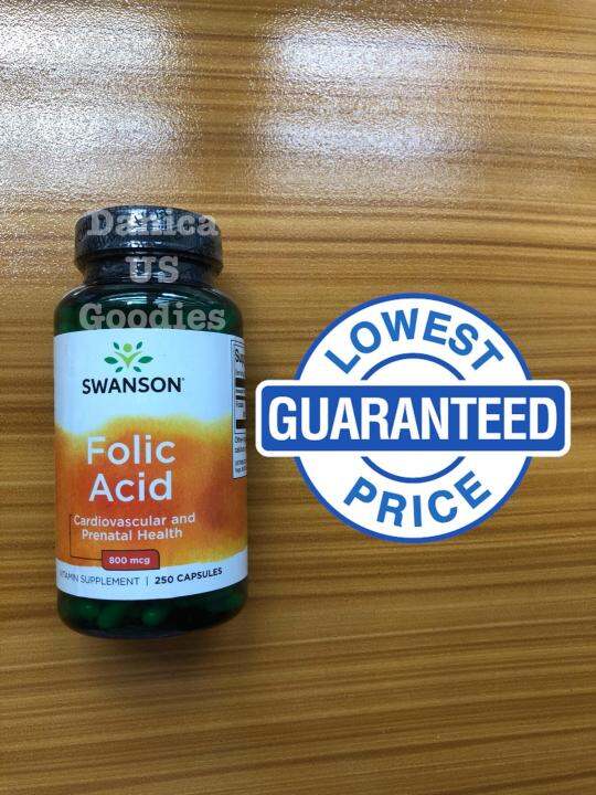 Swanson Folic Acid Tablets Lazada Ph