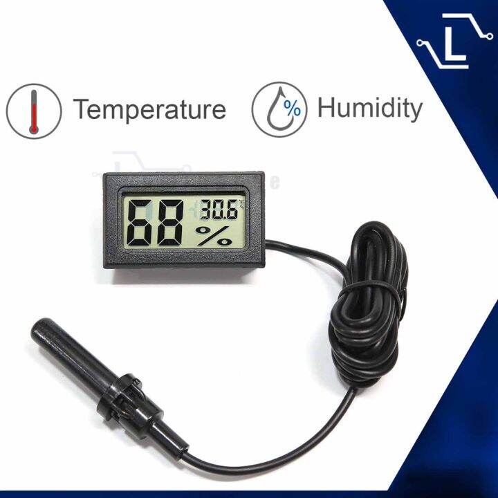 Luminense FY 12 Digital Temperature Hygrometer Mini Meter Thermometer