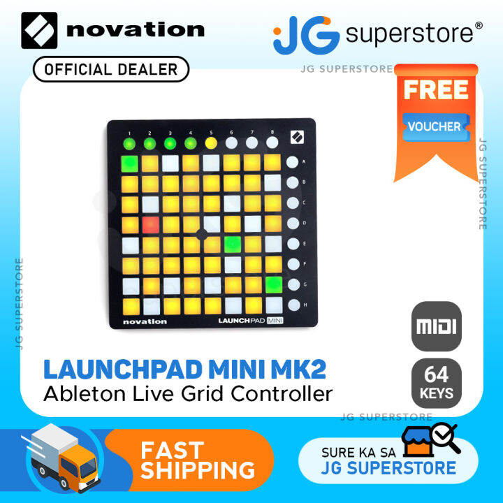 Novation Launchpad Mini MK2 Pad Grid USB Midi Controller JG Superstore