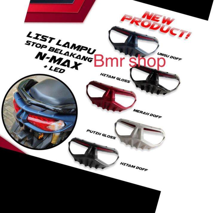 Cover Stop All New Nmax Ada Lampunya Tutup Lampu Belakang Nmax New