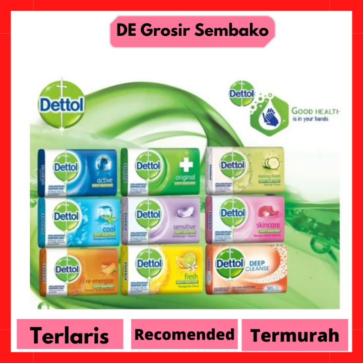 Dettol Sabun Mandi Batang Gr Lazada Indonesia