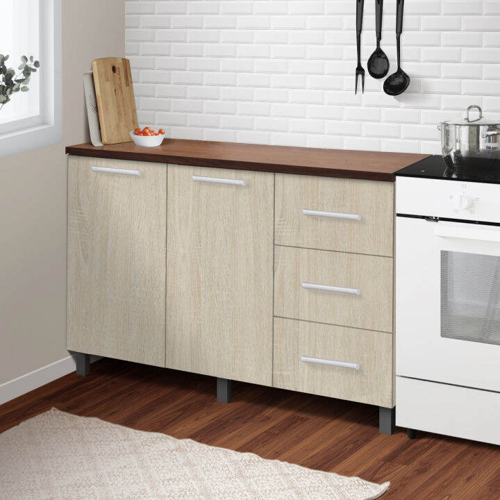 Kirana Kitchen Set Lemari Dapur Kabinet Dapur Kayu Modern Minimalis