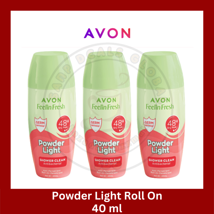 Avon Feelin Fresh Powder Light Roll On Deodorant For Men Ml