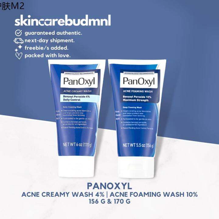 Panoxyl Acne Creamy Wash Acne Foaming Wash With Benzoyl