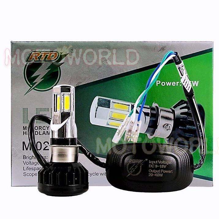 Original Rtd Universal Type M E Motorcycle Led Headlight Bulb Cob