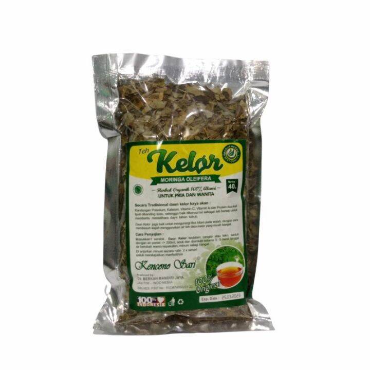 Teh Daun Kelor Curah Kencono Sari Original Lazada Indonesia