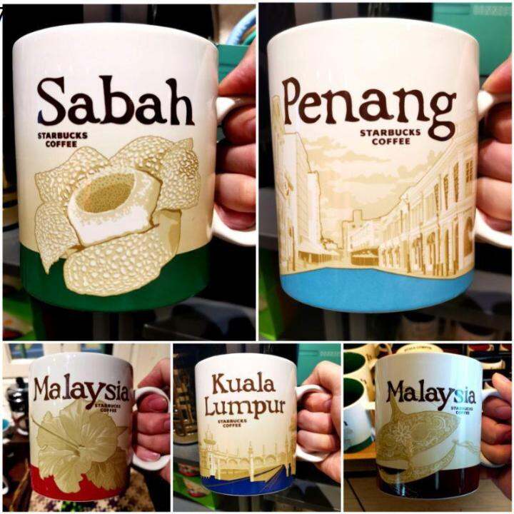 Coffee Mug ORIGINAL Starbucks Malaysia Penang Pulau Pinang Sabah Kuala