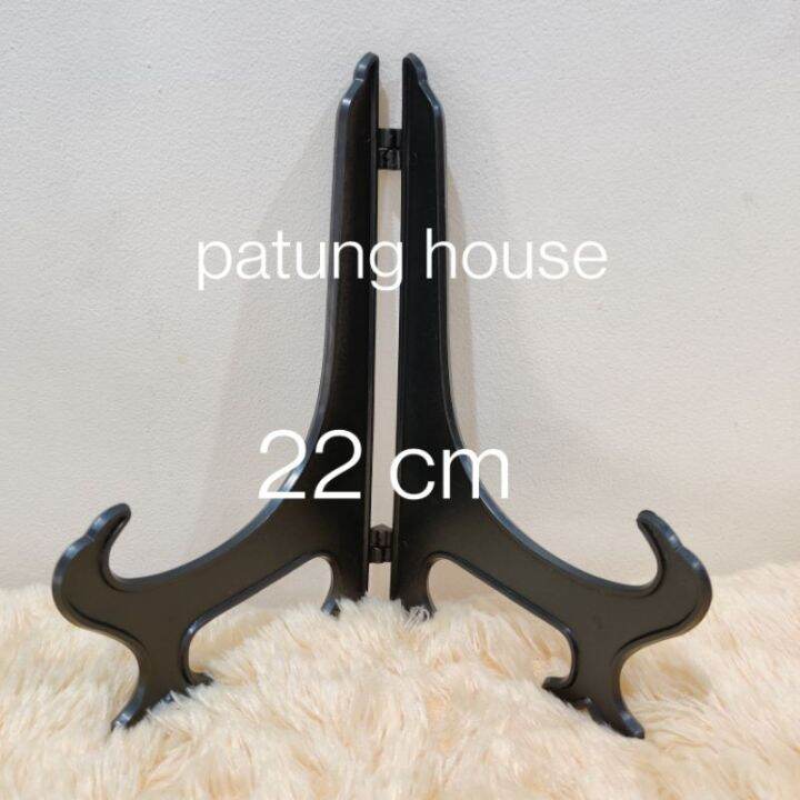 Sandaran Piring Hias Kaki Pajangan Hitam 22 Cm Lazada Indonesia