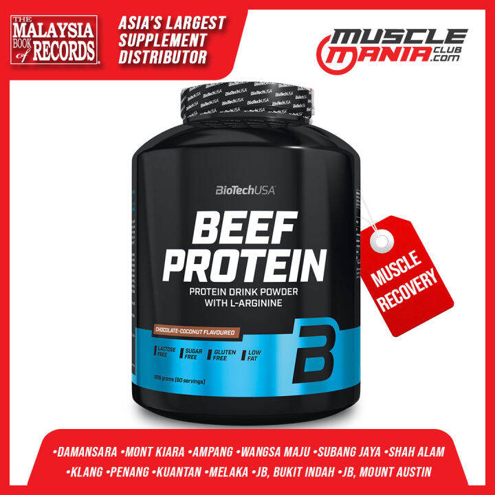 BiotechUSA Beef Protein 4 Lbs Lazada