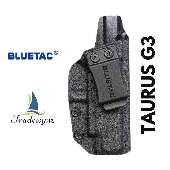 Bluetac Iwb Concealment Kydex Holster For Taurus G Black Tan Right