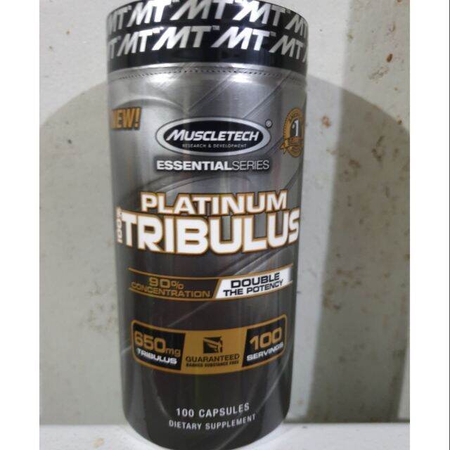 Muscletech Platinum Tribulus Capsule Natural Testosterone Booster