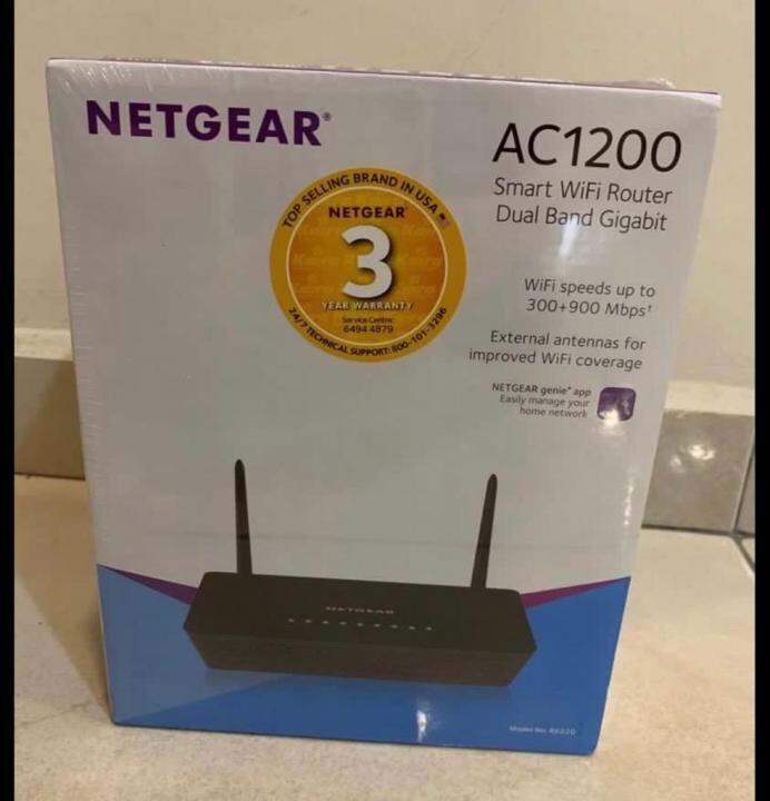 Netgear Ac Smart Wifi Router Dual Band Gigabit Lazada