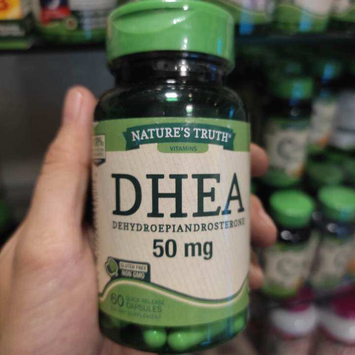 Nature S Truth Vitamins DHEA 50 Mg 60 Capsules Exp 07 2024 Lazada PH