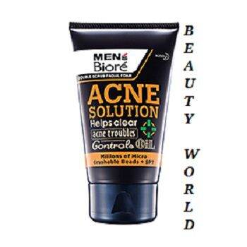 Ready Stock Biore Men Face Cleanser 100g Deep Clear Acne Solution