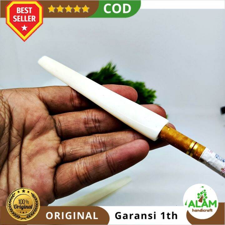 Once Pipa Rokok Tulang Sapi Putih Asli Gurih Lazada Indonesia