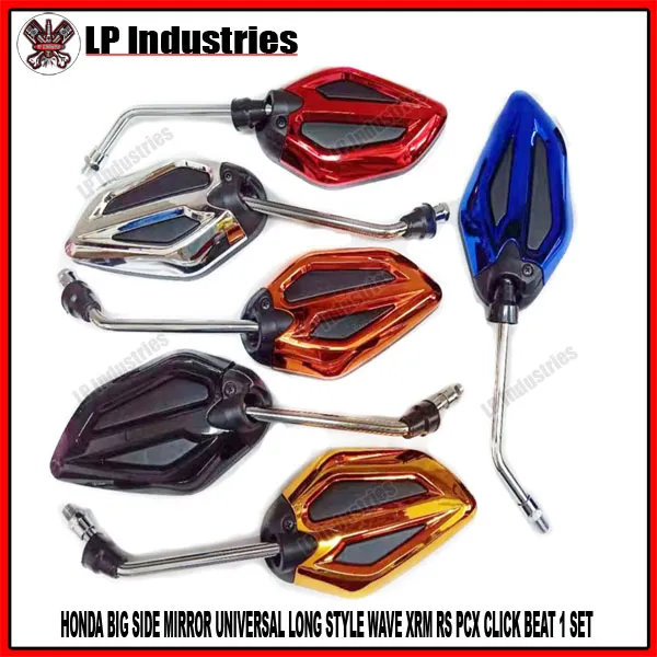 Lp Industries Sokoyo Honda Big Side Mirror Universal Long Style Wave