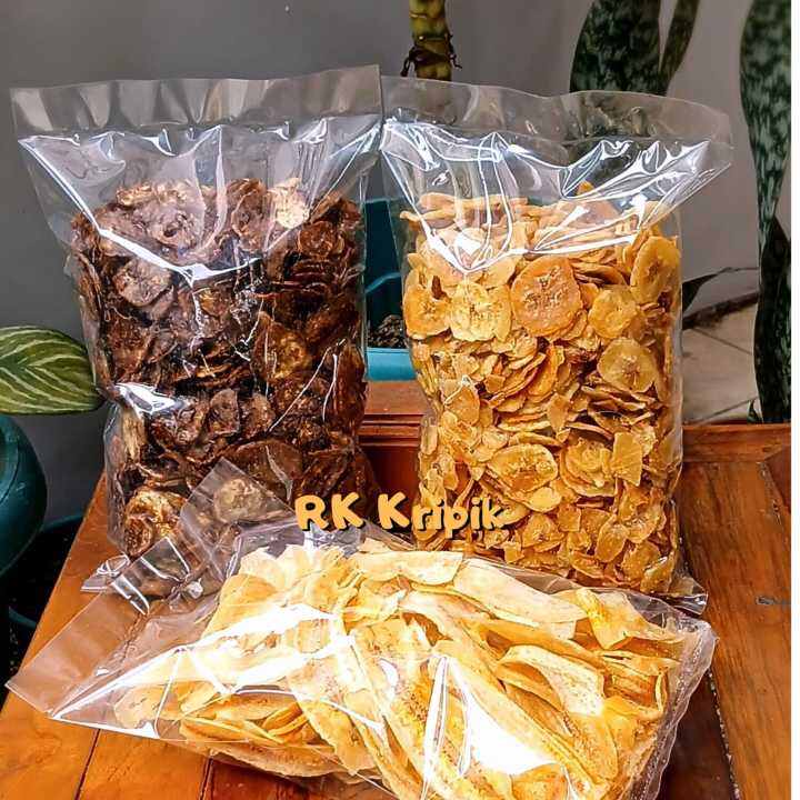 Keripik Pisang Kepok Varian Rasa Gram Keripik Pisang Enak Renyah