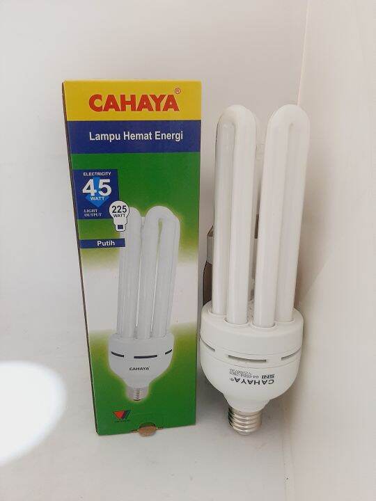 PLC CAHAYA 45 WATT COOL DAYLIGHT LAMPU HEMAT ENERGI Lazada Indonesia