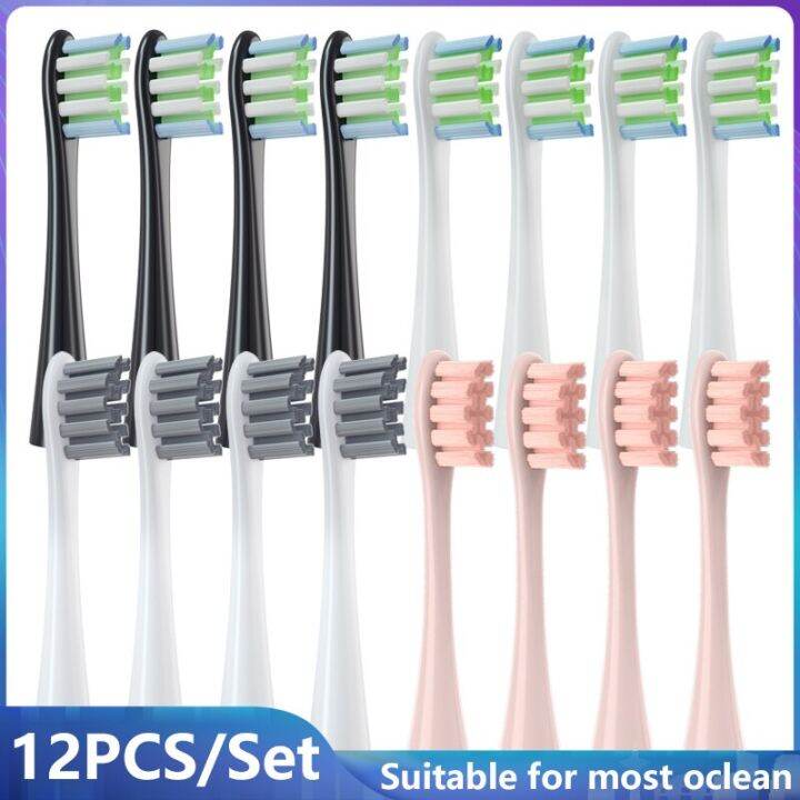 12Pcs Replacement Brush Heads For Oclean X X PRO Z1 F1 One Air 2