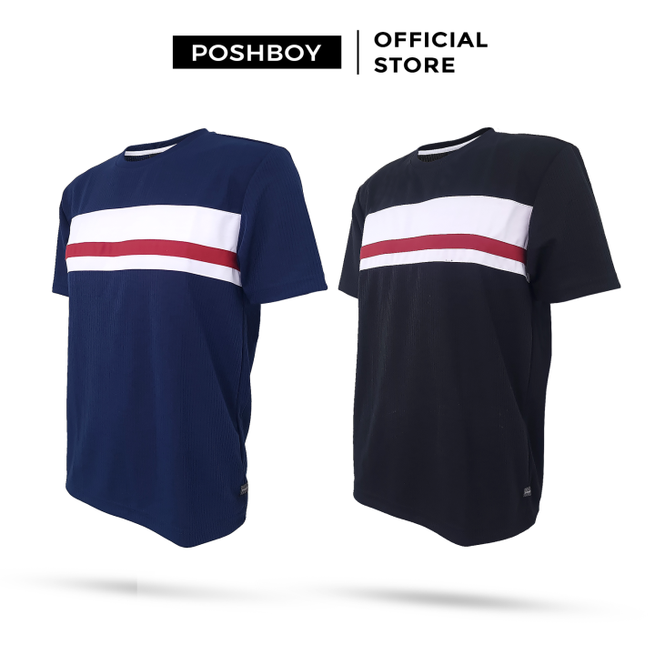 Poshboy Kaos Lengan Pendek Pria Size S Xxl Daisen Modern Classic