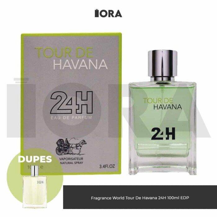 Fragrance World Tour De Havana 24H 100ml EDP Parfum Original Lazada