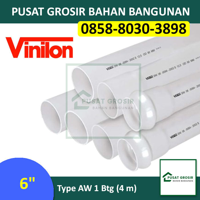 Pipa Pvc Aw Merek Vinilon Inch Aw Per Btg M Lazada Indonesia