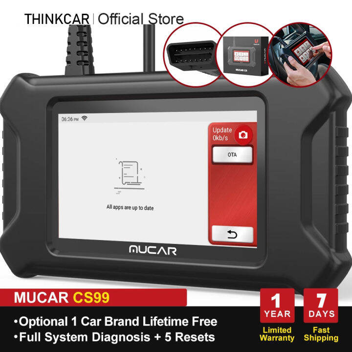 MUCAR CS99 Obd2 Scanner Professional Full System Car Diagnosis Oil