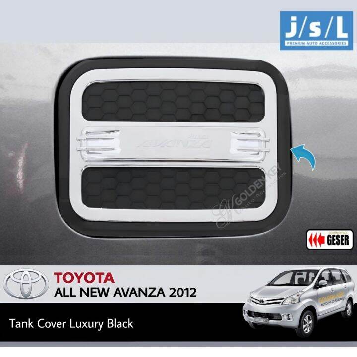 JSL Tank Cover All New Avanza 2012 2020 Tutup Tangki Bensin Luxury