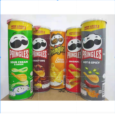 SNACK PRINGLES POTATO CRISPS 107 GRAM KERIPIK KENTANG KEJU MAKANAN