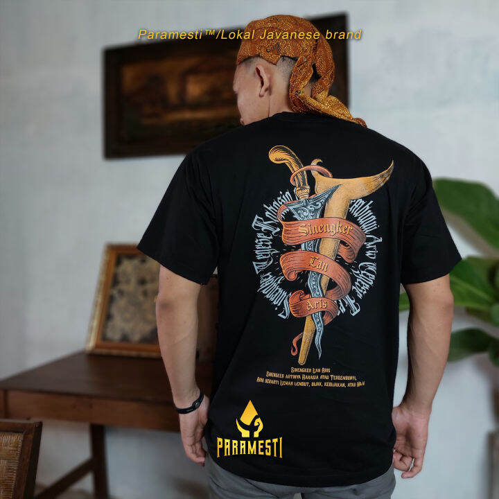 Paramesti Kaos Jawa Distro Sinengker Lan Aris Baju Budaya Jawa Bali Big